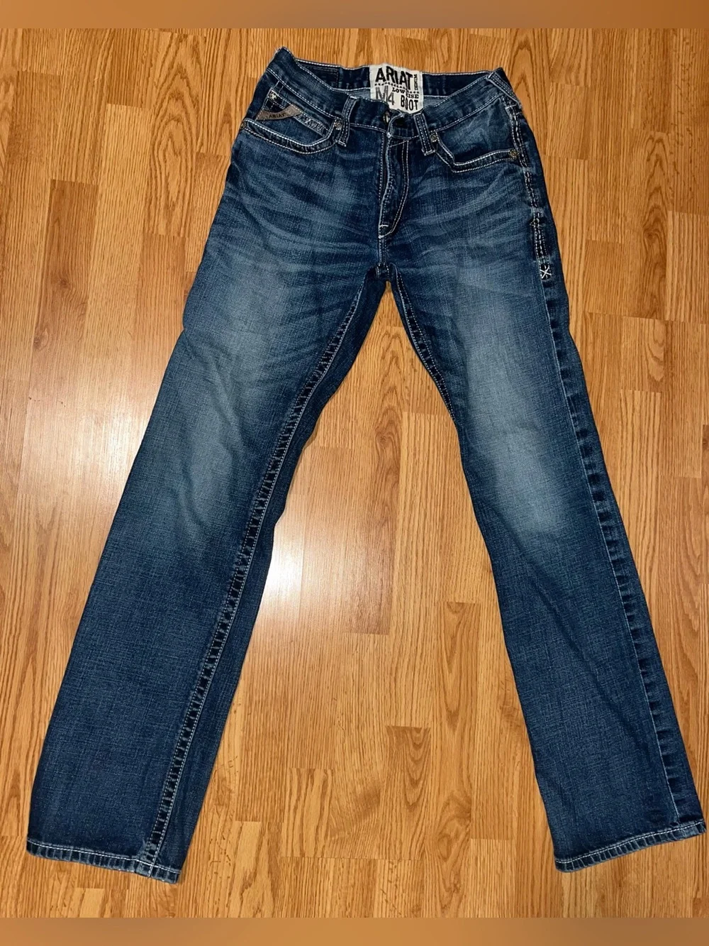 30/36 Ariat Men's Low Rise Bootcut Jeans